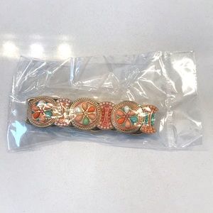 Metal bracelet in original packaging